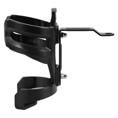 CRILSTYLEO Cup Holder Motorcycle 12.50X7.50X0.50In Black Compact Design 1Pack