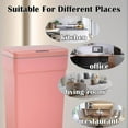 thumbnail image 5 of 13 Gallon Kitchen Trash Can Automatic Garbage Can Touchless Plastic Waste Bin with Motion-Sensor for Home Office, Pink, 5 of 8