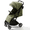 Green, variant on newyoo GlideTow TR18M Lightweight Travel Stroller for Toddlers, Compact Foldable Baby/Infant Stroller with Luggage Handle & Cup Holder, One-Hand Easy Fold, Lay-Flat Seat, Black