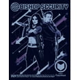 thumbnail image 2 of Men's Marvel Hawkeye Kate Bishop Security  Graphic Tee Navy Blue 2X Large, 2 of 5