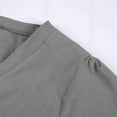 thumbnail image 6 of JBXKXYW Sundresses for Women 2024 Women Summer Style Feminino Vestido T-Shirt Cotton Casual Plus Size Ladies Dress Dresses Women Dresses (Gray,S), 6 of 6