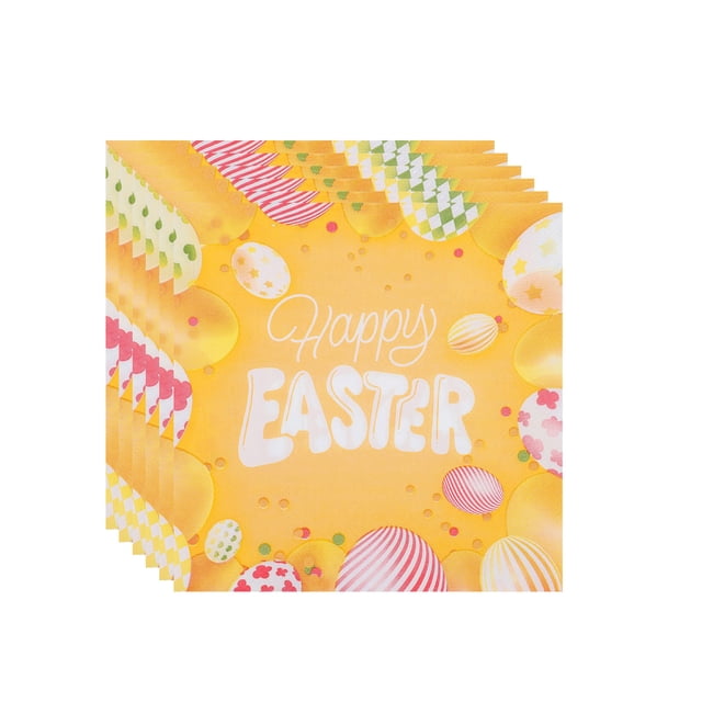 A Animals Easter Bunny Printed Paper Napkins Disposable Thick Paper Party Decor 20 Count Style A