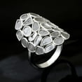thumbnail image 3 of 2.10 CTW Natural Diamond Polki Cluster Ring 925 Sterling Silver Women Valentines Day Gifts Jewelry, 3 of 3