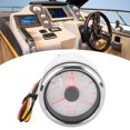 thumbnail image 1 of 52mm Marine Voltmeter Gauge, IP67 Waterproof, 7 Colors Backlight, for Boat RV Car, Wide Application, 1 of 7