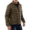 thumbnail image 6 of AlpineSwiss Niko Packable Light Mens Down Alternative Puffer Jacket Bubble Coat, 6 of 7