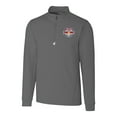 thumbnail image 2 of Men's-Cutter & Buck  Gray New York Red Bulls Traverse Stretch Eco Quarter-Zip Pullover Top, 2 of 3