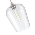 thumbnail image 4 of Millennium Lighting  Ashford 1 Light Mini-Pendant in Multiple Finishes with a Clear Glass Shade Brushed Nickel Brushed Nickel, 4 of 6