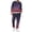 Dark Purple_001, variant on Mens Jogging Suits Long Sleeve Crew Neck Gradient Print Sweatshirt Jogger Pants Casual Baggy Track Suits 2 Piece Set Sports Gym Orange 2XL