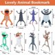 thumbnail image 2 of 8 Pieces Set 3d Cartoon Animal Bookmarks For Kids Cute Funny Novelty Bookmarks Squashed Animal Reading Bookmark Stationery Presents Gifts For Kids, 2 of 5
