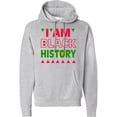 thumbnail image 2 of Inktastic I Am Black History Adult Hoodie Sweatshirt, 2 of 4