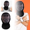 thumbnail image 1 of Funny Internet Full Face Mesh Parody Headgear Adaptable To Most Face Shapes, 1 of 5