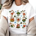 thumbnail image 2 of Just a Jolly Goose Christmas T-Shirt, Holiday Geese Santa Festive Tee, 2 of 6
