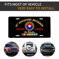 thumbnail image 6 of 9th Infantry Division Vietnam Veteran License Plate 6x12 Inches Aluminum Car License Plate Frames Car Auto Tag Metal License Plate Tag, 6 of 7