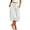 White, variant on Lenpel Wide Leg Capri Pants for Women Trendy Drawstring Elastic Waisted Baggy Pants with Pockets Casual Solid Color Cropped Trousers(Yellow,X-Large)