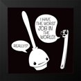 thumbnail image 2 of Rodriquez Jr, Enrique 20x20 Black Modern Framed Museum Art Print Titled - Worst Job, 2 of 5