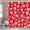 White and Red, variant on Tropical Leaves Shower Curtains Colorful Palm Banana Leaf Summer Jungle Style Shower Curtains Bathroom Decor Waterproof Polyester Fabric Sets with 12 Hooks, 72x72 Inch