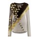 thumbnail image 4 of Blusa de manga larga con cuello en V y manga larga con estampado de mariposas para mujer Pompotops gfhjh21530, 4 of 6