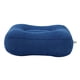 thumbnail image 4 of Reposapiés de viaje, taburete otomano inflable, alfombrilla inflable de PVC para reposapiés Azul, 4 of 9