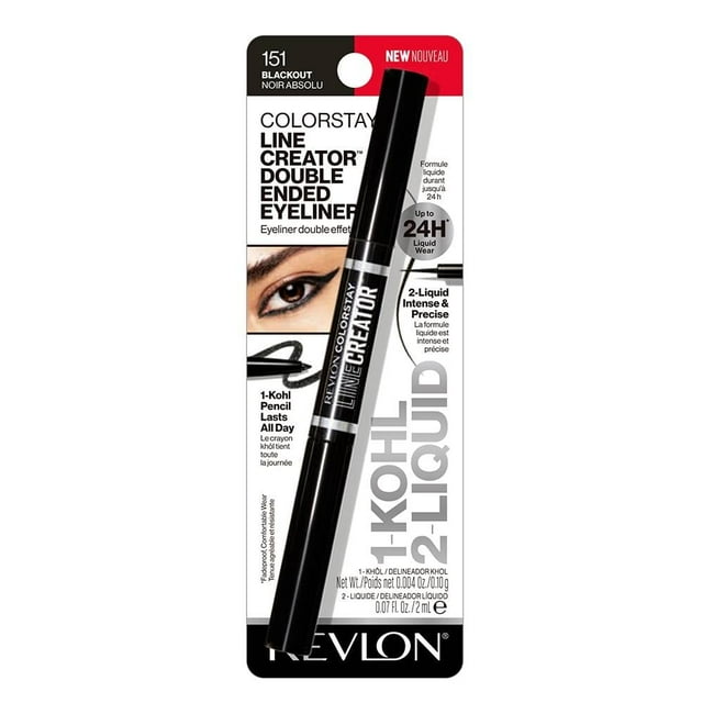 Delineador de ojos Revlon ColorStay 48H line creator blackout negro 2 ml