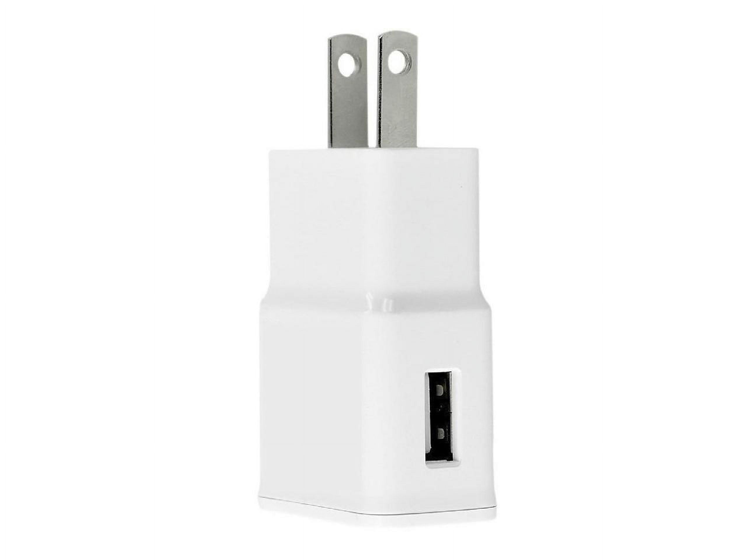 4xem 4XSAMCHARGER 1PORT 2A AMP WALL CHARGER FOR FOR ALL SAMSUNG PHONES NOTES WHITE