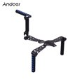thumbnail image 4 of Mistaha Foldable Aluminium Alloy Movie Filming Video DSLR Handheld Grip Shoulder Mount Stabilizer Support, 4 of 8