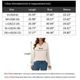 thumbnail image 4 of Cogild Womens V Neck Ribbed Knit Long Sleeve Solid Color Pullover Tops Shirts for Womens Soft Casual Fall Autumn Sweaters for Womens, 4 of 6