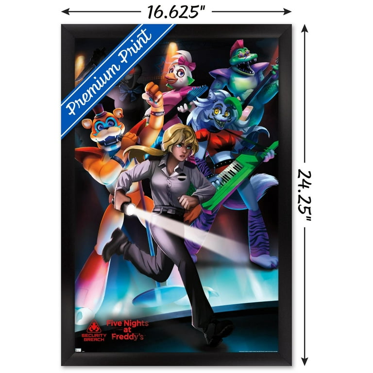 Five Nights at Freddy's - Celebrate Wall Poster, 14.725 x 22.375 