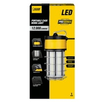 Feit Electric Pro Series 100 Watts Super Bright 12K Lumen Plug-in Cage LED Lantern Portable Work Light