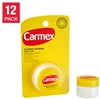 Carmex Classic Medicated Lip Balm Jar, Original, 0.25 oz (12 Pack) (Bundle)