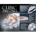 thumbnail image 5 of Everly Women's Cubic Zirconia Sterling Silver Ring, 5 of 7
