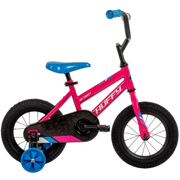Huffy 12" So Sweet Kids’ Bike, Fits Riders 37" - 42", Gloss Rose, Youth, Girls