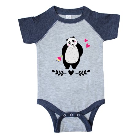 

Inktastic Panda Lover Girl Bear Gift Baby Girl Bodysuit