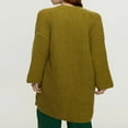 thumbnail image 5 of Womens Long Cardigan Sweaters Open Front Long Sleeve Chunky Cable Knit Duster Outerwear Maxi Fall Sweater Jacket S-XL, 5 of 5