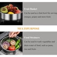 thumbnail image 4 of Portable Rice Cooker Vegetable Steamer Basket Veggie Steaming Basket for Cooking Stainless Steel Steamer Insert, 4 of 8