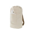 thumbnail image 1 of Bolsa de lavandería GORISEN, mochila lavable de lona, beige, XL, 1 of 6