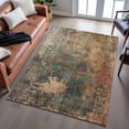 thumbnail image 6 of Addison Rugs Mayfield Premium Machine Washable Transitional Abstract Sage Rectangle Rug, 9' x 12', 6 of 6