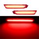 thumbnail image 2 of 1Pair for 2010-2015 LED Rear Bumper Side Marker Lights Turn Signal Lamps 92246244,92246245, 2 of 5
