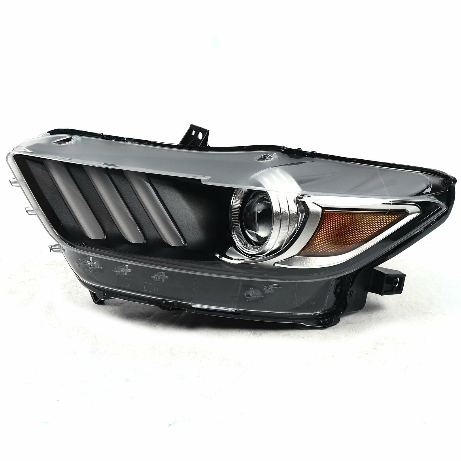 kloof omzeilen Beperken Left Driver Side HID LED Projector Headlight for Ford Mustang 2015-2017  ClearLen - Walmart.com