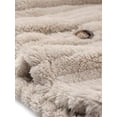 thumbnail image 5 of Chaquetas De Lana Para Mujer Otoño Invierno Botón Abajo Manga Larga Suave Fuzzy Shaggy Teddy Abrigos Chaqueta Caqui L, 5 of 5