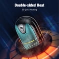 thumbnail image 5 of Hand Warmers Rechargeable, 2 Pack 6000mAh Electric Portable Pocket Heater, Heat Therapy Great for Raynauds, Hunting, Golf, Camping, Women Mens Gifts, 5 of 11