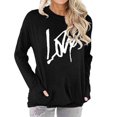 thumbnail image 1 of Camiseta de manga larga Ndcxsfigh con estampado LOVE Para mujer, 1 of 1