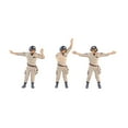 thumbnail image 1 of Figuras de Diorama a escala 3x1/64, modelo de personas de la calle, pilotos de personajes de Hobby, diseño en miniatura para juegos de ferrocarril,, 1 of 9