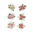 thumbnail image 2 of Mural de pegatinas de pared 3D vívidas, elegante decoración DIY con estilo, papel tapiz impermeable Estilo C, 2 of 9