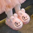 thumbnail image 5 of Fozruso Girls Slippers Winter Warm Fleece Lined Indoor Outdoor Soft Sole Shoes For Toddlers And Kids,Winter Slippers Sizes 2 Big Kid(10.5-11 Years), 5 of 6