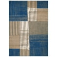 thumbnail image 3 of Luxe Weavers Modern Plaid Blue 8x10 Area Rug, Stain-Resistant Carpet, 3 of 9