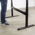 thumbnail image 2 of VIVO Black Universal Steel Clamp-on Desk Stabilizer Bar | Bracket Support System, 2 of 8