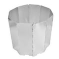 thumbnail image 2 of Parabrisas de aluminio para exteriores BuyWeek 10 piezas para estufas de exterior, 2 of 12