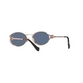 thumbnail image 4 of Miu Miu SMU 52YS Rose Gold/Dark Blue (ZVF-1V1) Sunglasses, 4 of 8