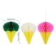 thumbnail image 5 of Bewildely Bola de nido de abeja para colgar, suministros de bricolaje, accesorios de fiesta para decoración de boda, diseño de Navidad, adornos Artesanía Rosa, 5 of 6