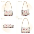 thumbnail image 7 of FORMRS Womens Shoulder Bag with Chain Strap Clutch Purse Cute Tote Handbag, Winter Geese, 7 of 7